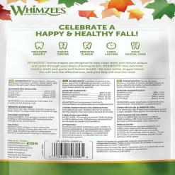 Whimzees by Wellness Fall Value Bag Medium Dental Dog Chews (6.3 oz)