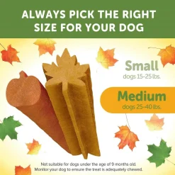 Whimzees by Wellness Fall Value Bag Medium Dental Dog Chews (6.3 oz)