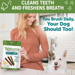 Whimzees by Wellness Stix Natural Grain Free Dental Chews For Medium Breed Dogs (14.8 oz)