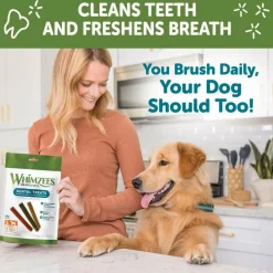 Whimzees by Wellness Stix Natural Grain-Free Dental Chews For Large Dogs (14.8 oz)