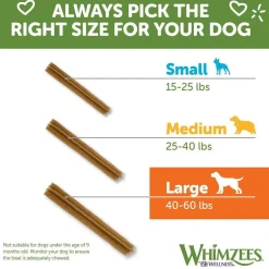WHIMZEES by Wellness Variety Pack Grain-Free Dental Treats For Large Dog (14 ct)