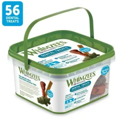 WHIMZEES Variety Pack Grain-Free For Dental Dog Treats, Small (56 coun)