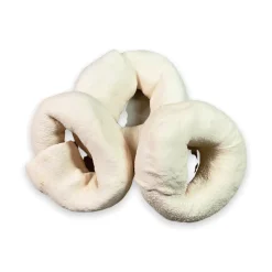White Rawhide Donut 3-4”