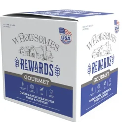 Wholesomes Gourmet Rewards Peanutty Bites Biscuit Dog Treats