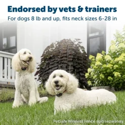 Wireless Pet Containment System Receiver Collar