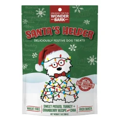 Wonder Bark Christmas Santa's Helper Oven Baked Dog Treats