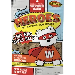 Wonder Bark Everydays Heroes Apple & Pumpkin Dog Treats, 5-oz