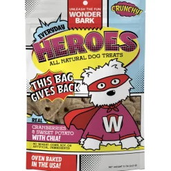 Wonder Bark Everydays Heroes Cranberry & Sweet Potato Dog Treats, 5-oz