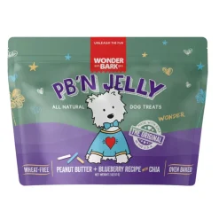 Wonder Bark Everydays PB 'N Jelly Biscuits Dog Treats, 2-oz