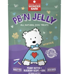 Wonder Bark Everydays PB 'N Jelly Biscuits Dog Treats, 2-oz