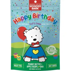 Wonder Bark Happy Birthday Soft & Chewy Dog Treats, 5-oz