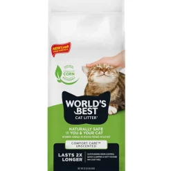 World's Best Cat Litter Comfort Care Unscented, 28 lbs