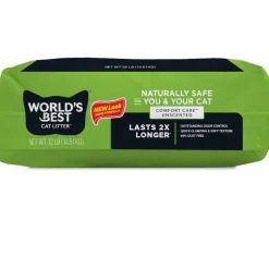 World's Best Cat Litter Comfort Care Unscented, 28 lbs