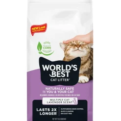 World's Best Cat Litter Multiple Cat Lavender Scent, 28 lbs