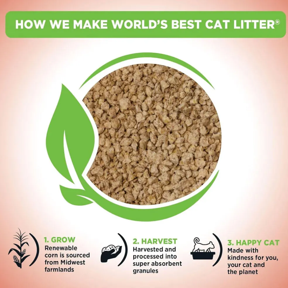 World's Best Cat Litter Multiple Cat Unscented, 28 lbs