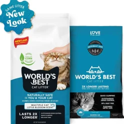 World's Best Cat Litter Multiple Cat Lotus Blossom Scent, 28 lbs