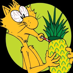 Yeowww! Catnip Pineapple Cat Toy One Size, 1 count