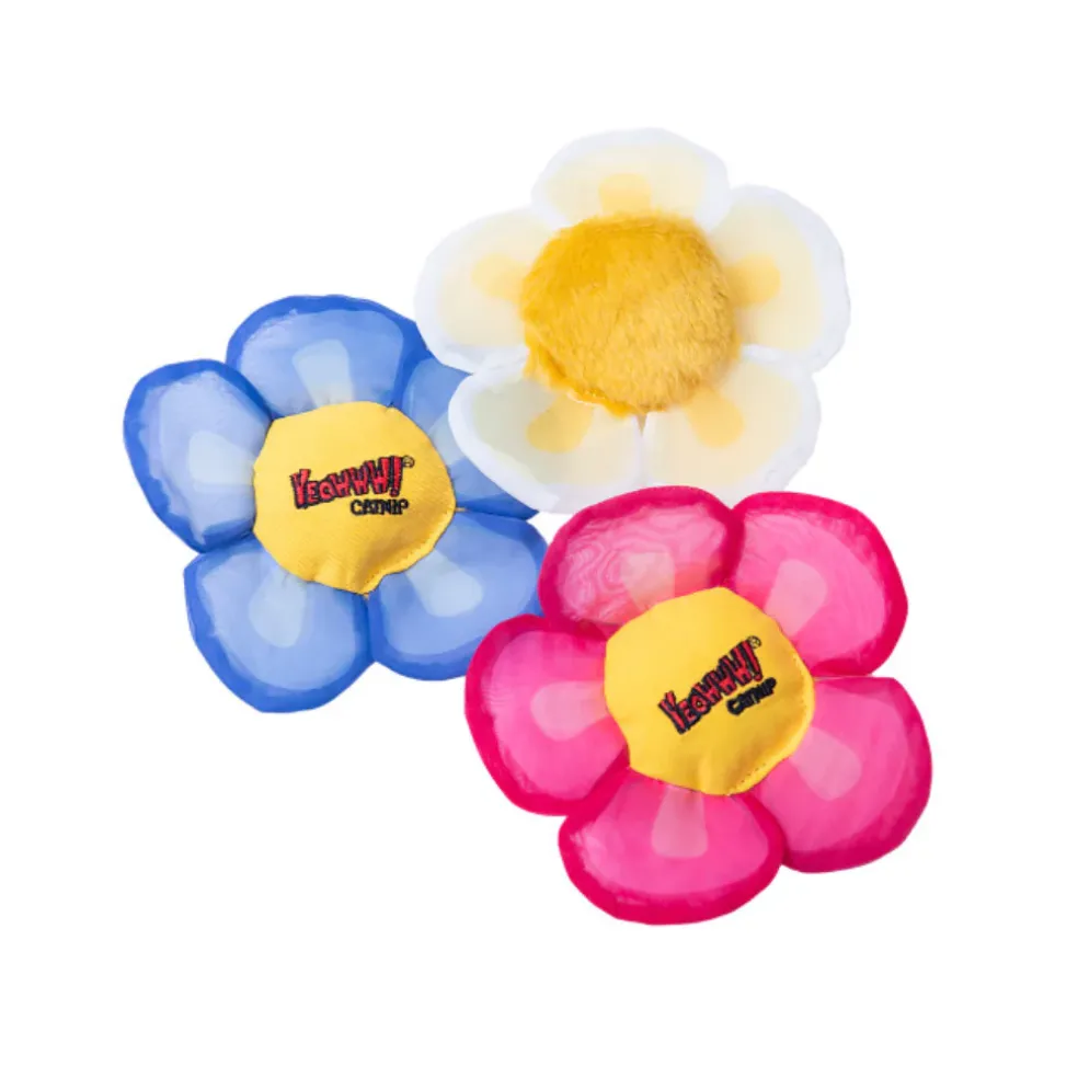 Yeowww! Daisy's Flower Tops Catnip Cat Toy
