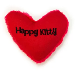 Yeowww! Hearrrt Attack "Happy Kitty" Catnip Cat Toy
