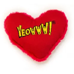 Yeowww! Hearrrt Attack "Happy Kitty" Catnip Cat Toy