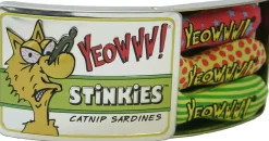 Yeowww! Stinkies Catnip Sardines Cat Toys 3", 3-count