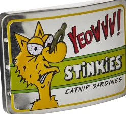 Yeowww! Stinkies Catnip Sardines Cat Toys 3", 3-count