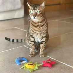 Yeowww! Sun, Moon, Stars Catnip Cat Toys, 3-pack