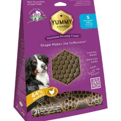 Yummy Combs Dental Flossing Treats for Small Dogs 13-25lbs (21 Count)