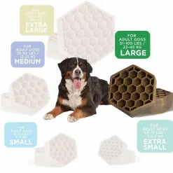 Yummy Combs Premium Dog Treats, Fish and Egg Allergy Relief, Large, 9 Count