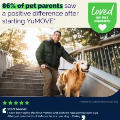 YuMOVE Advanced Vet Strength Hip & Joint Health Soft Chews for Dogs, Seafood Flavor
