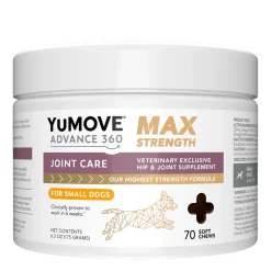 YuMove Advance 360 Max Strength Hip and Joint Supplement For Dogs (70 Soft Chews)