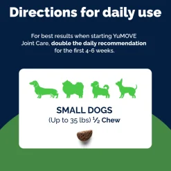 YuMOVE Hip & Joint Health Supplement For Dogs, 60 Soft Chews