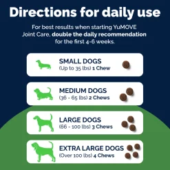 YuMOVE Hip & Joint Health Supplement Soft Chews for Adult Dogs