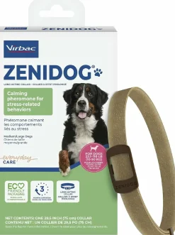 ZENIDOG Calming Collar for Dogs- Medium/Large (22-110 lbs)