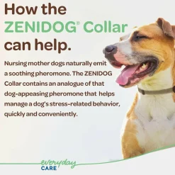 ZENIDOG Calming Collar for Dogs- Medium/Large (22-110 lbs)