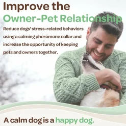 ZENIDOG Calming Collar for Dogs- Medium/Large (22-110 lbs)