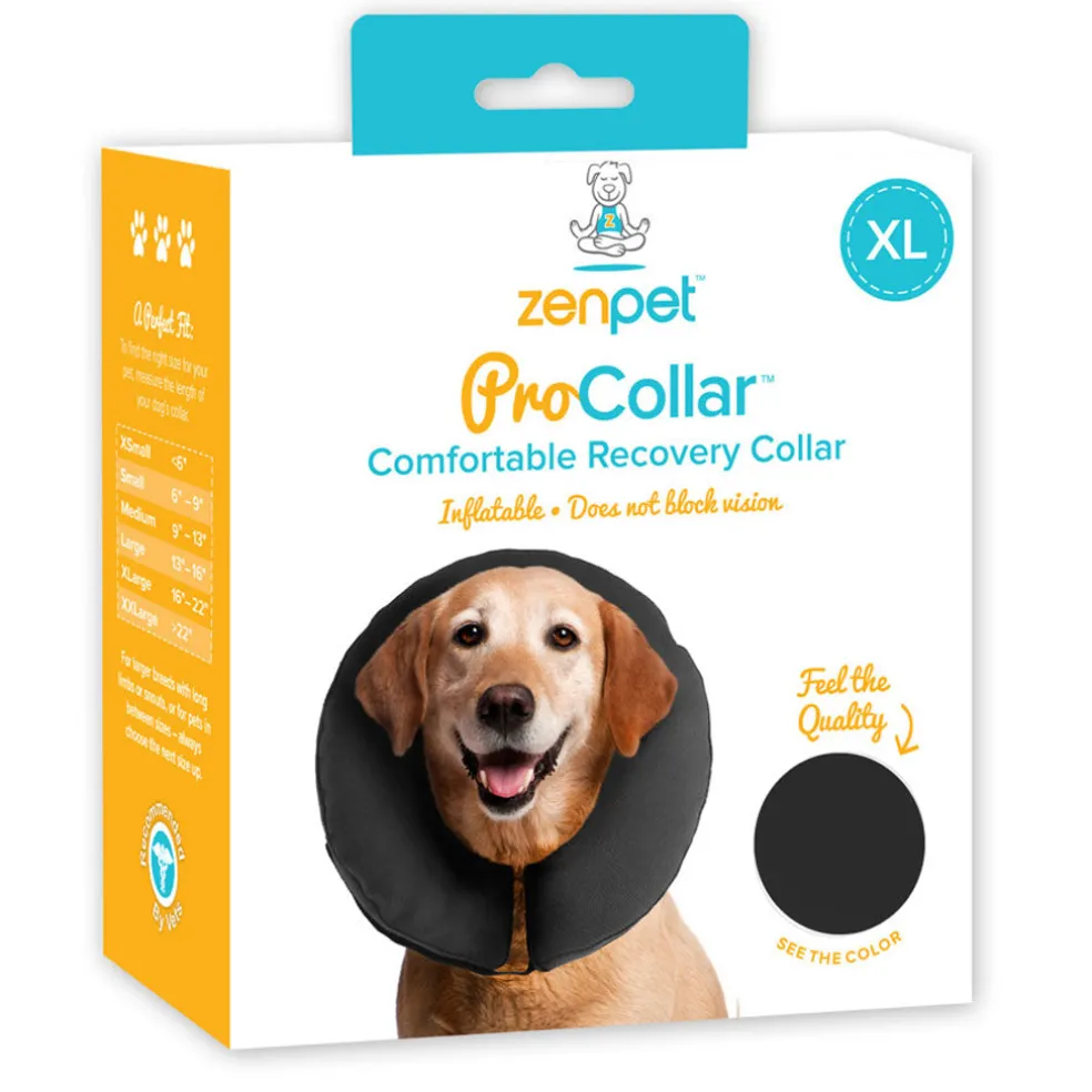 ZenPet ZenCollar Inflatable Recovery Collar for Dogs & Cats
