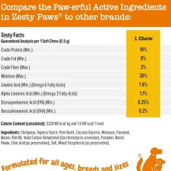 Zesty paws All-in-One Bacon Flavored Multivitamin Training Bites for Dogs (8 oz)