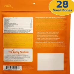 Zesty Paws All-in-One Functional Dental Bone Chews For Small Dogs (28 bones)