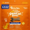 Zesty Paws All-in-One Functional Dental Bone Chews For Regular/Medium Dogs (12 bones)