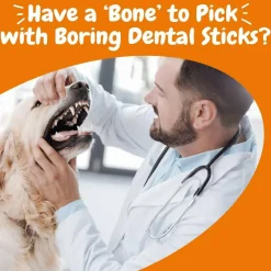 Zesty Paws All-in-One Functional Dental Bone Chews for Large Dogs (8 bones)