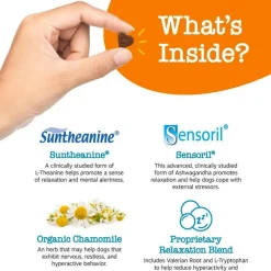 Zesty Paws Puppy Calming Bites Turkey Flavored Chews for Puppies (90 ct)