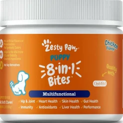 Zesty Paws Puppy 8-in-1 Multivitamin Chicken Flavored Bites for Puppies (90 ct)