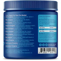 Zesty Paws Senior Advanced 11-1 Multifunction Bites Chicken Flavor Supplement For Dog (90 ct)