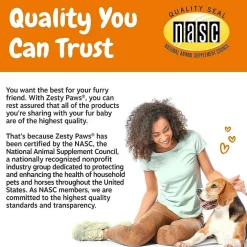 Zesty Paws Senior Advanced Probiotic Bites Chicken Flavored Chews for Dogs (90 ct)