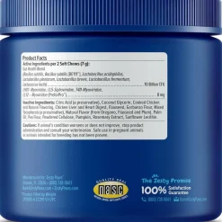 Zesty Paws Senior Advanced Probiotic Bites Chicken Flavored Chews for Dogs (90 ct)