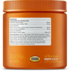 Zesty Paws Stay Green Bites Chicken Flavored Gut Health Chews for Dogs (90 ct)