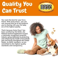 Zesty Paws Stay Green Bites Chicken Flavored Gut Health Chews for Dogs (90 ct)