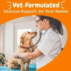 Zesty Paws Vet Strength Aller-Immune Bites Smoked Cheese Flavored Immune Support Chews for Dogs (90 ct)