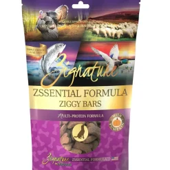Zignature Zssential Formula Ziggy Bars with Pumpkin Dog Treats, 12-oz